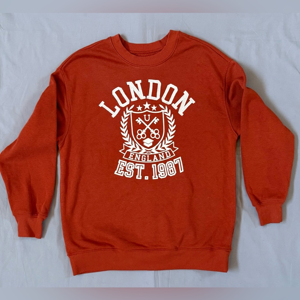 Women's Pretty Rebellious London Sweater Orange Size XS